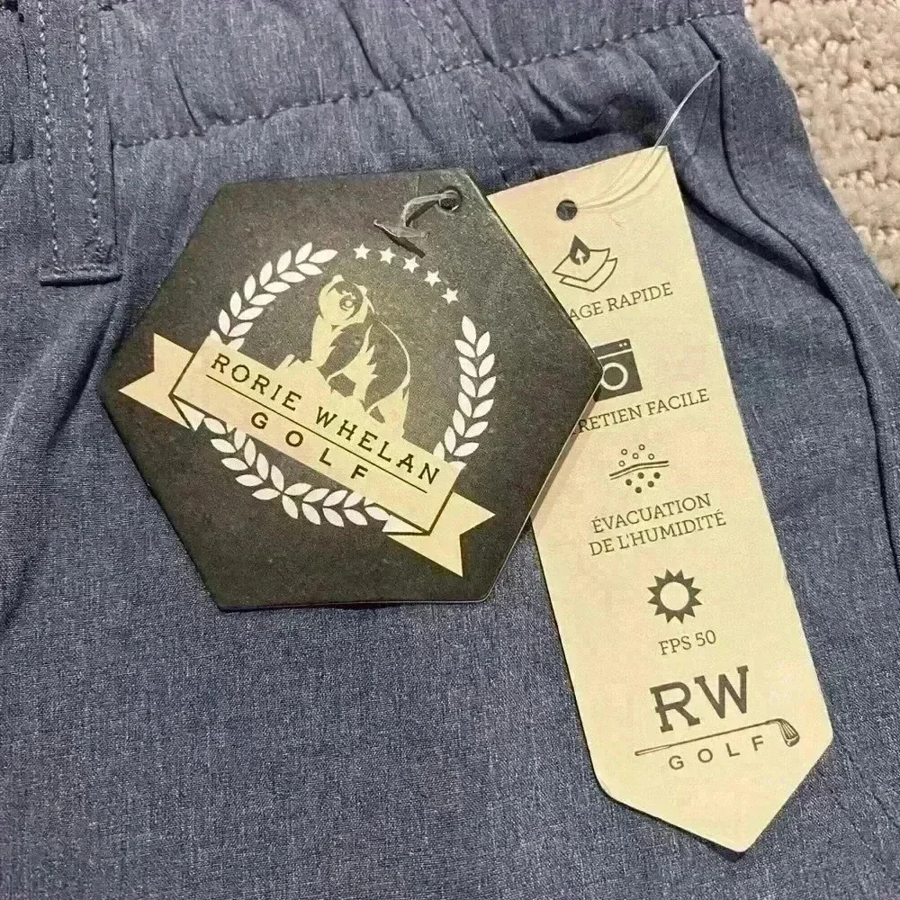 RORIE WHELAN Youth Boys Golf Shorts Hybrid Stretch size XL‎ color Gray
